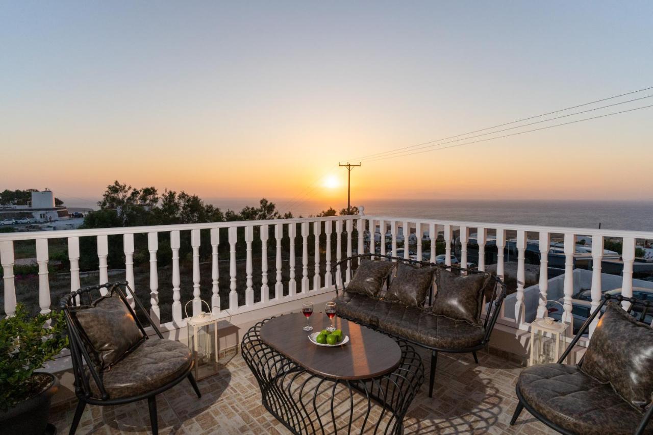 Amarie House With Sea View & Sunset View Villa Oía Exterior foto