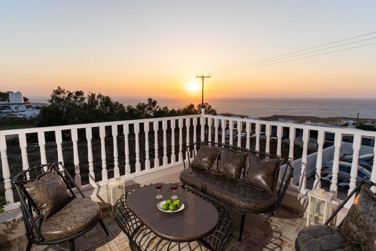 Amarie House With Sea View & Sunset View Villa Oía Exterior foto